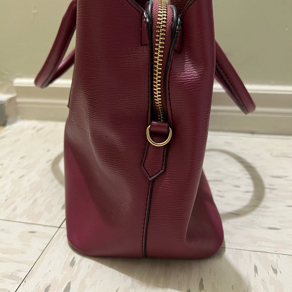 Burgundy bebe purse - Picture 3 of 7
